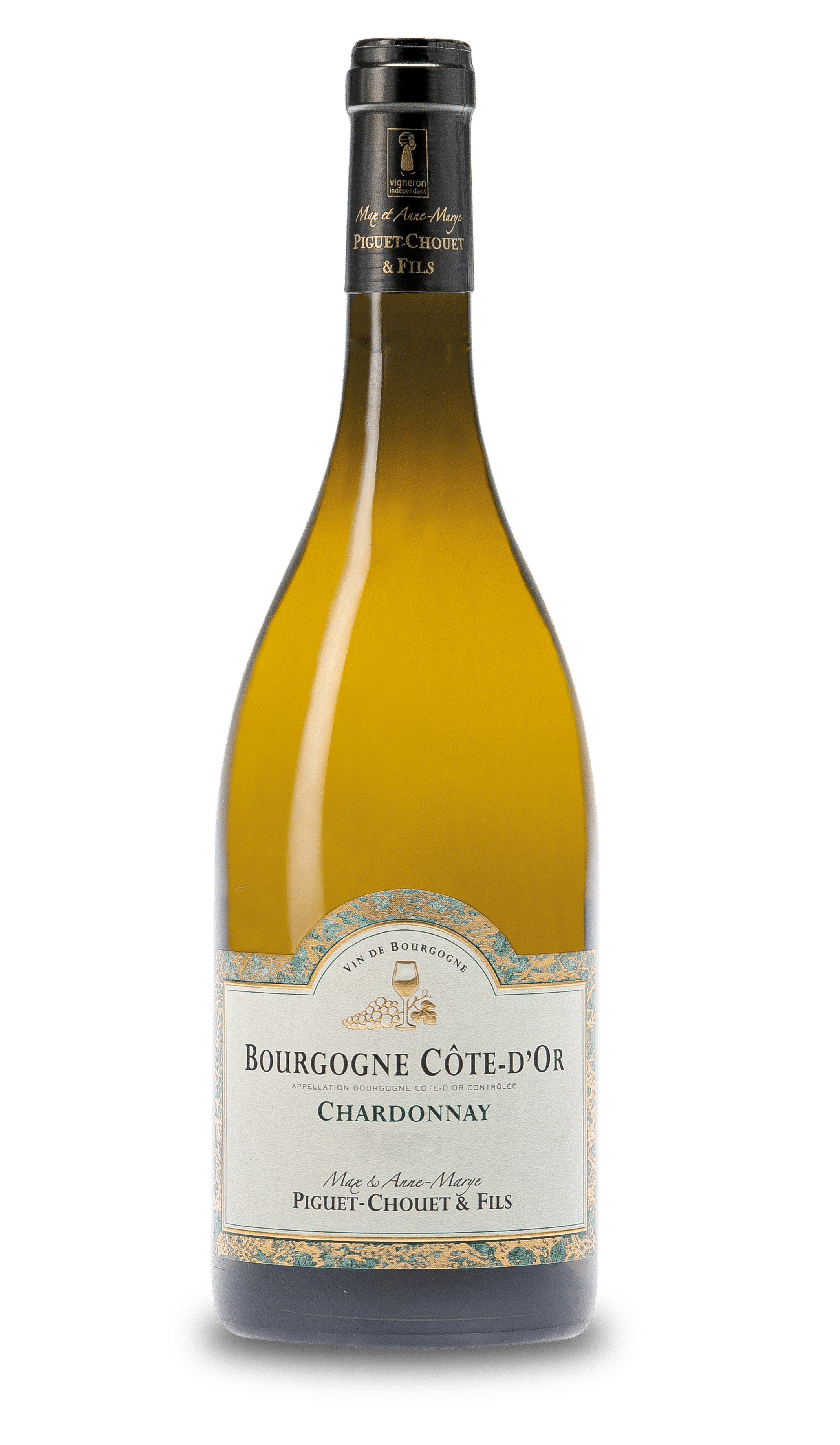 Vin blanc - Piguet Chouet & Fils - Bourgogne Côte-d'Or Chardonnay