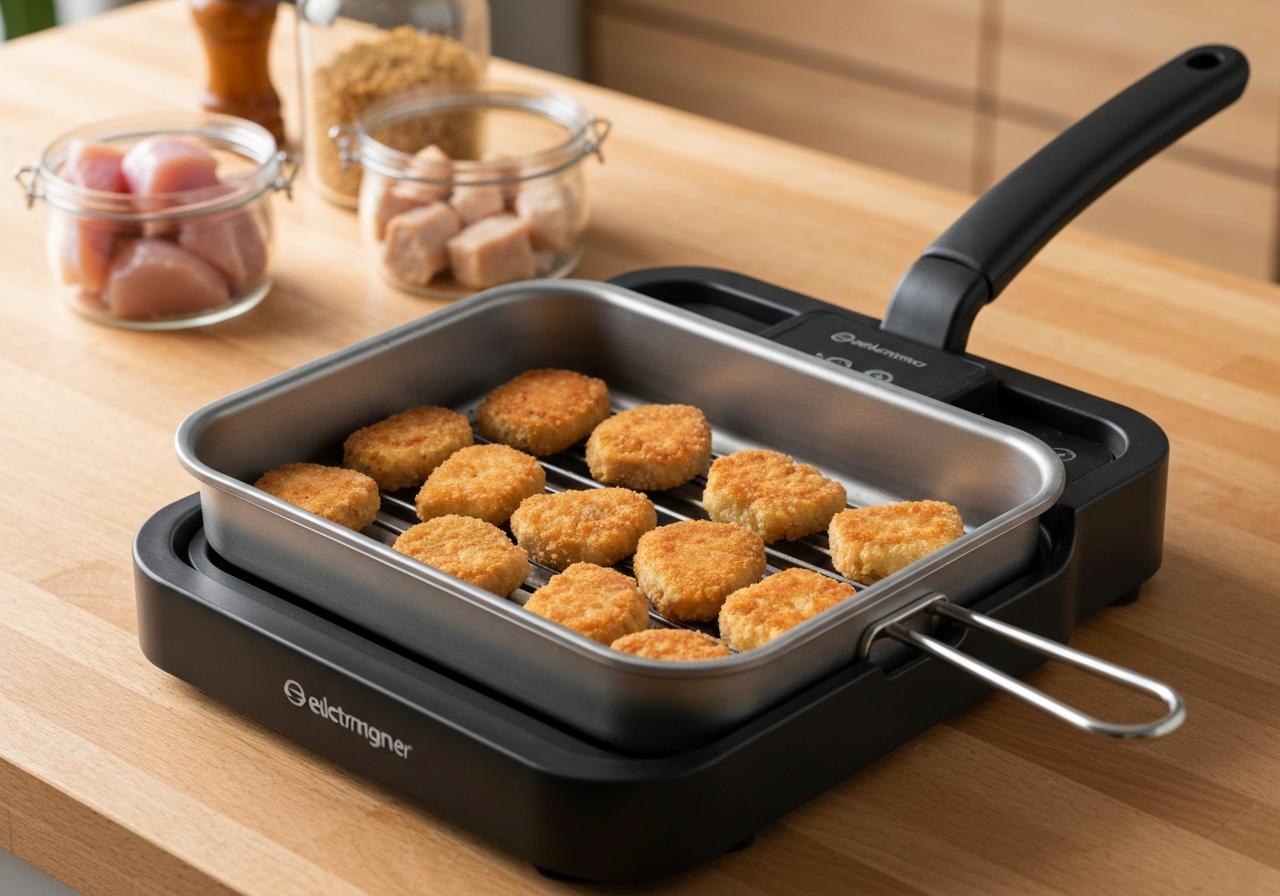 temps cuisson nuggets friteuse