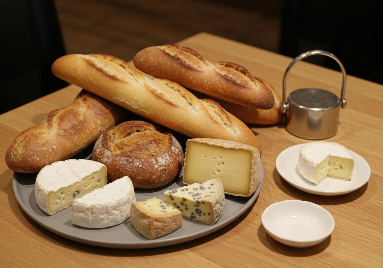 accords fromages et pains