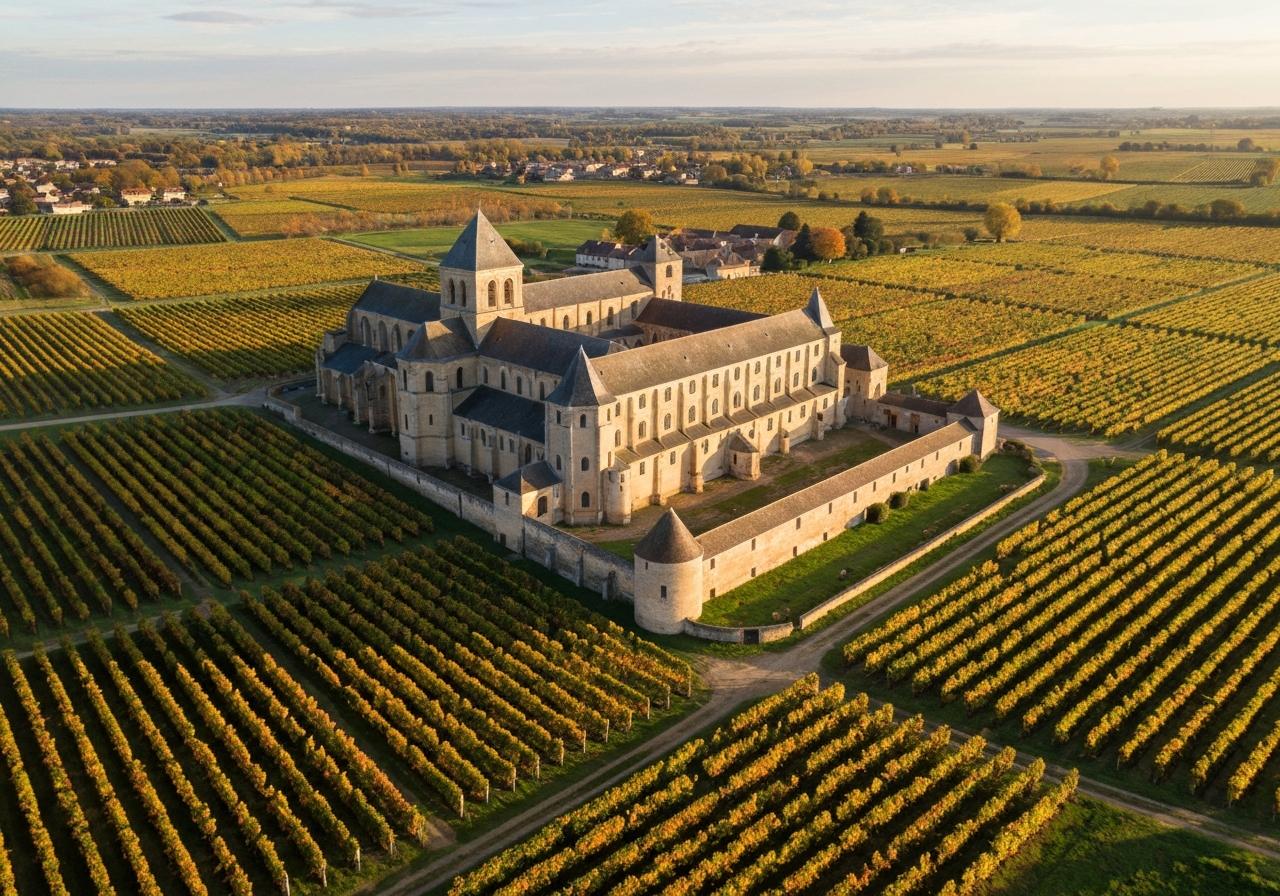 moines vignoble Bourgogne histoire