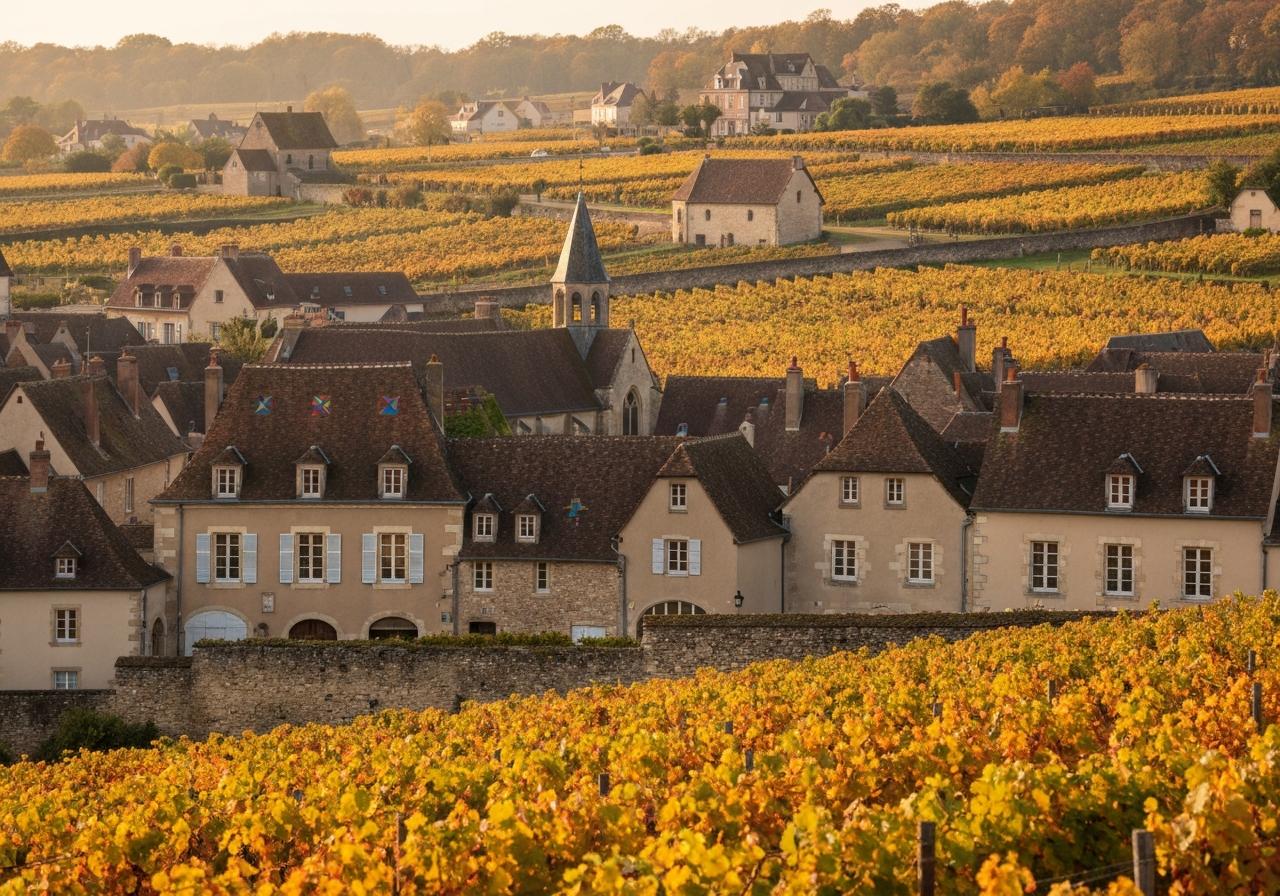 plus beau village viticole Bourgogne