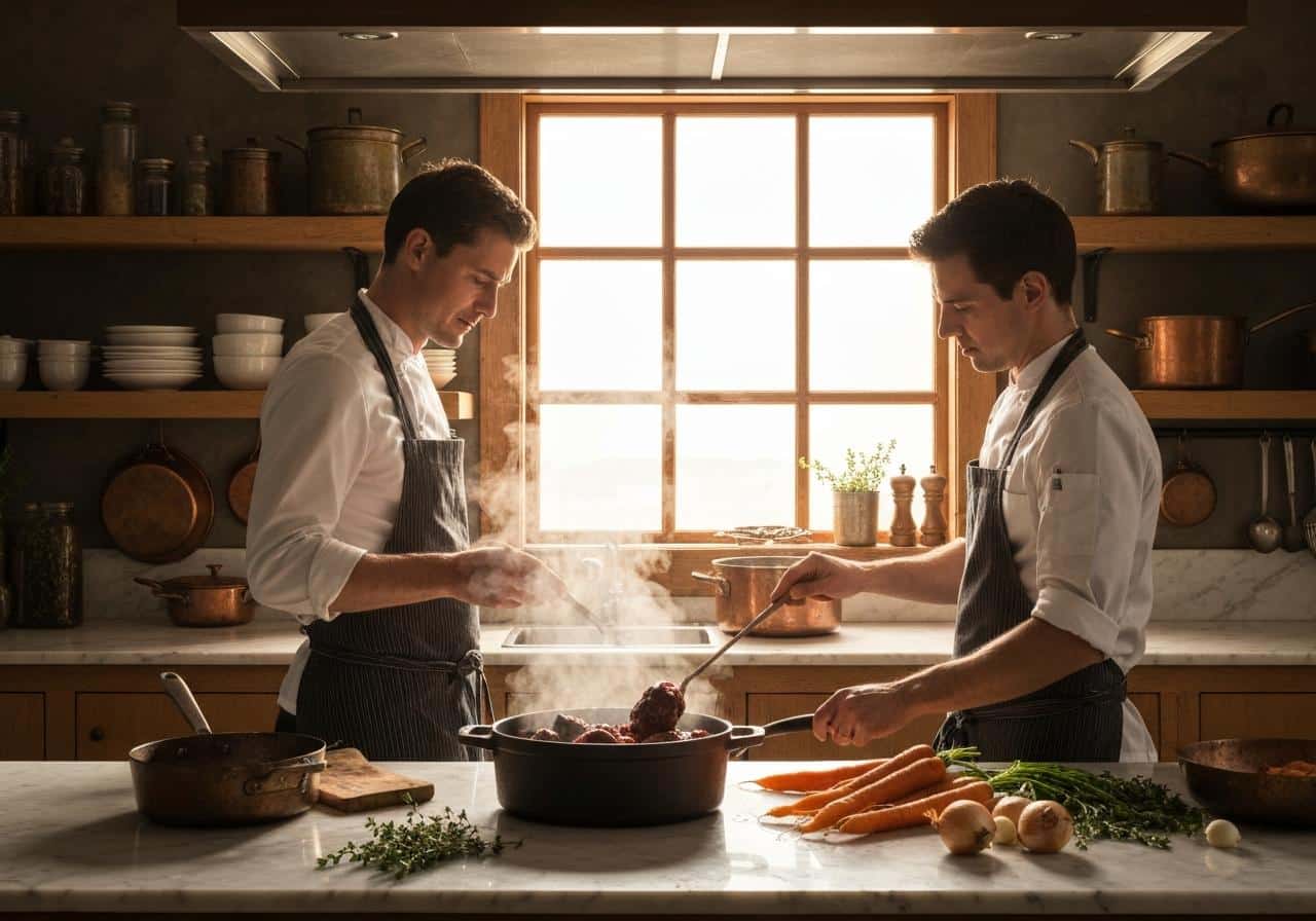 Quelle est la recette de bœuf bourguignon de Laurent Mariotte ?