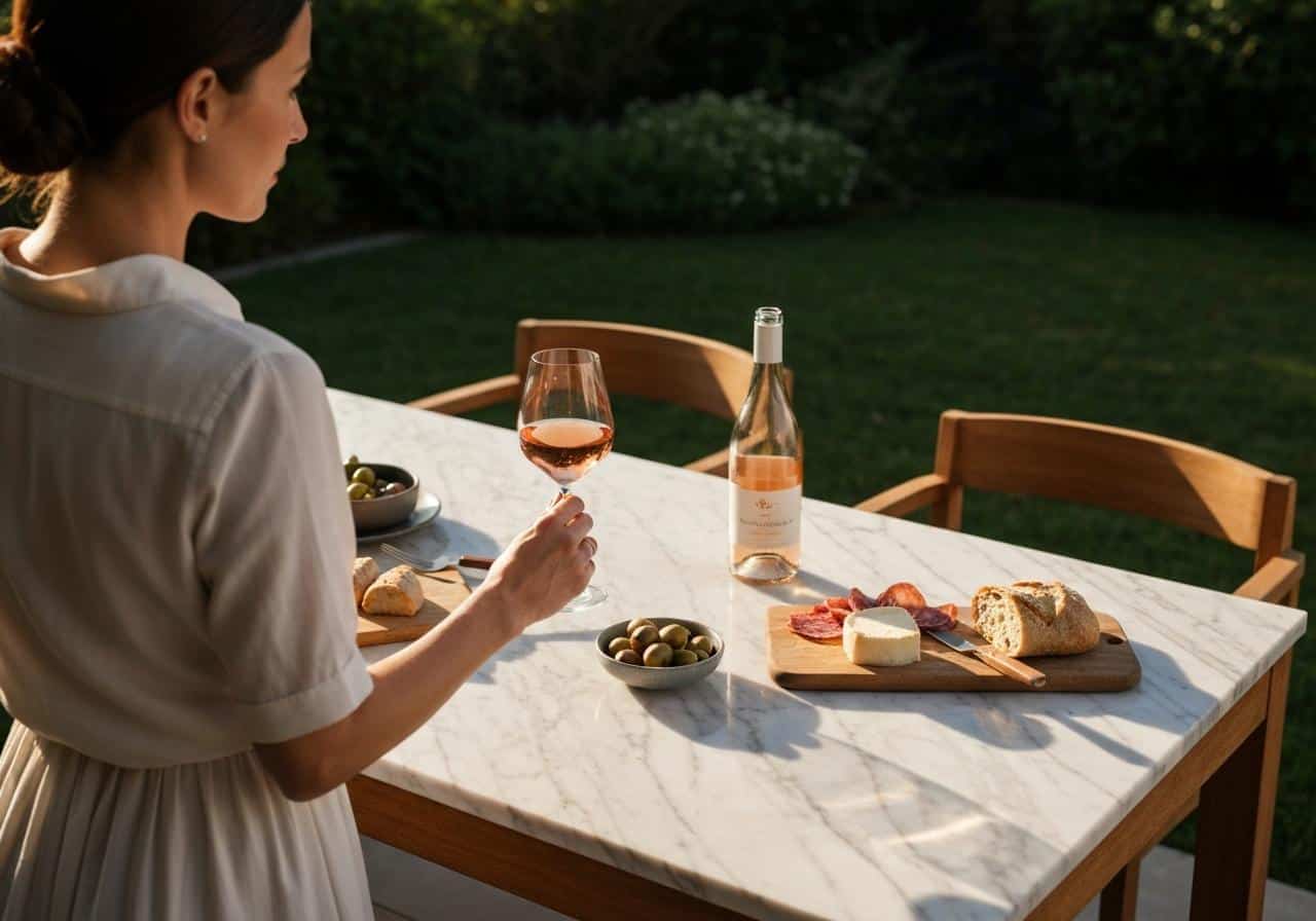 Quel vin rosé pour apéritif dînatoire