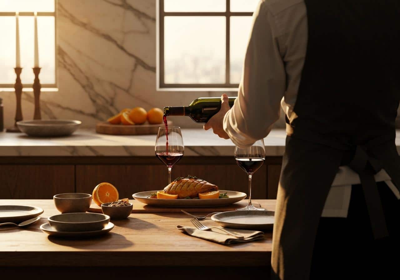 Quel vin avec magret de canard à l'orange ?