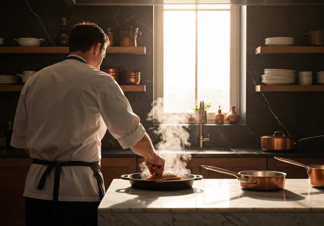 Comment Cyril Lignac cuit-il le magret de canard ?