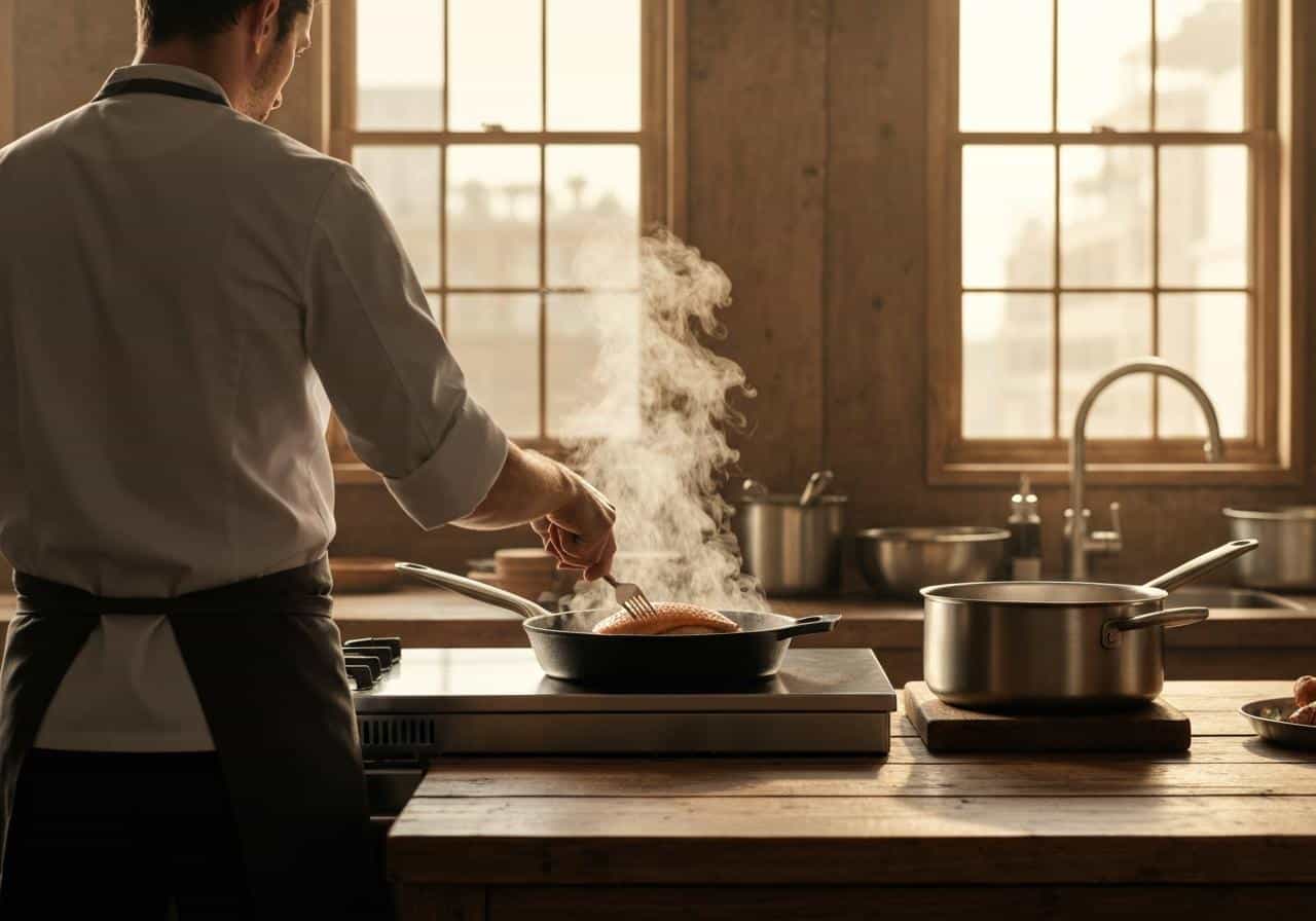 Temps de cuisson magret de canard à la poêle Marmiton