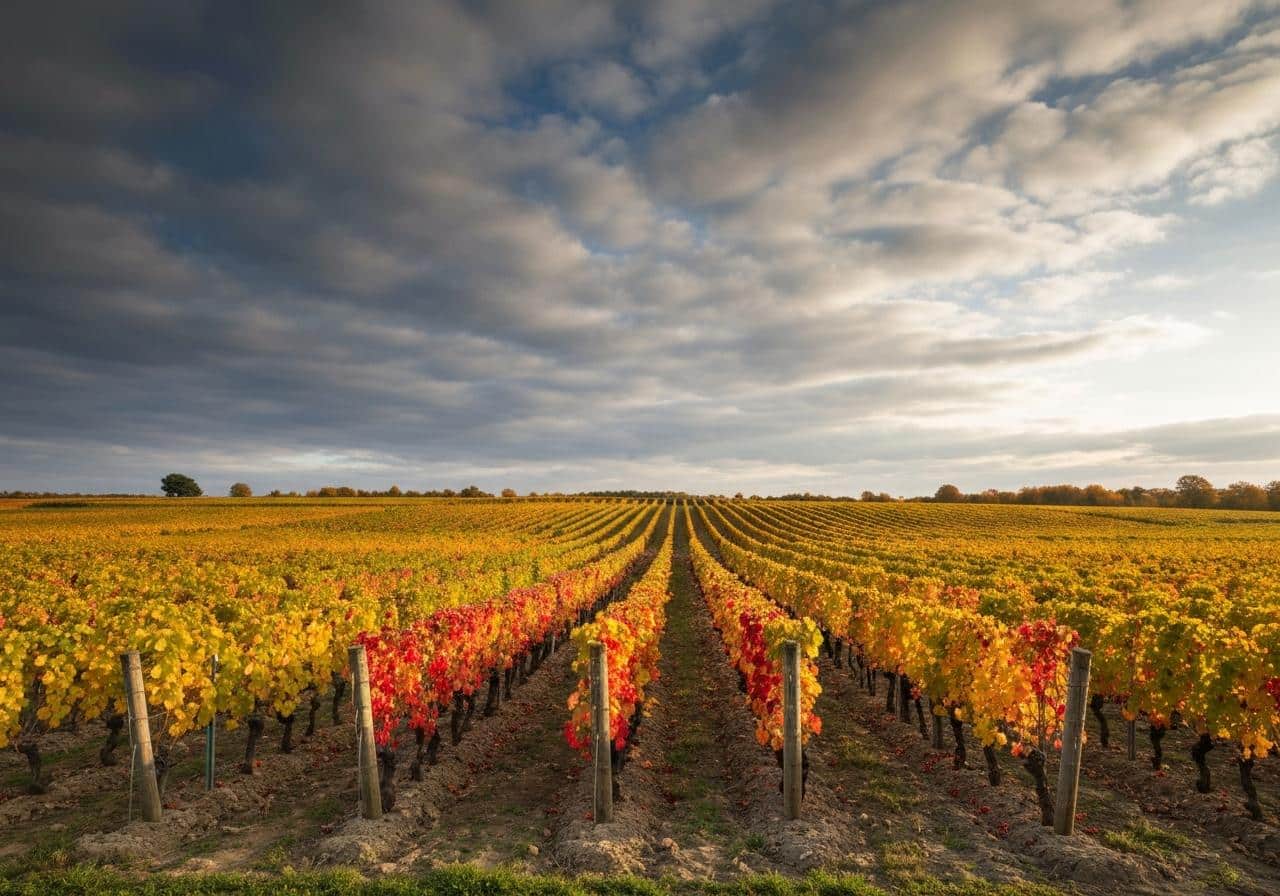 Vignes Grand Cru Côte de Nuits automne Bourgogne