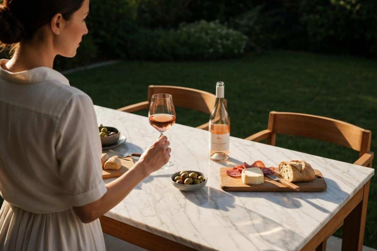 Quel vin rosé pour apéritif dînatoire