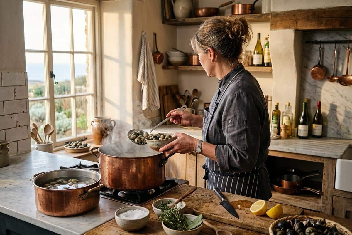Cuisson bigorneaux eau froide ou chaude