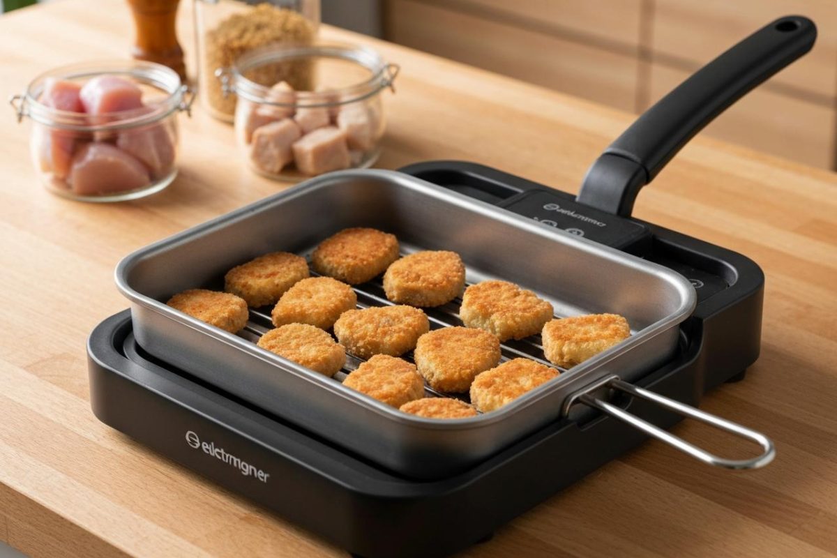 temps cuisson nuggets friteuse