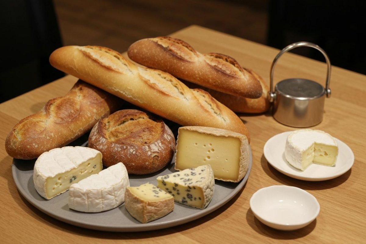 accords fromages et pains